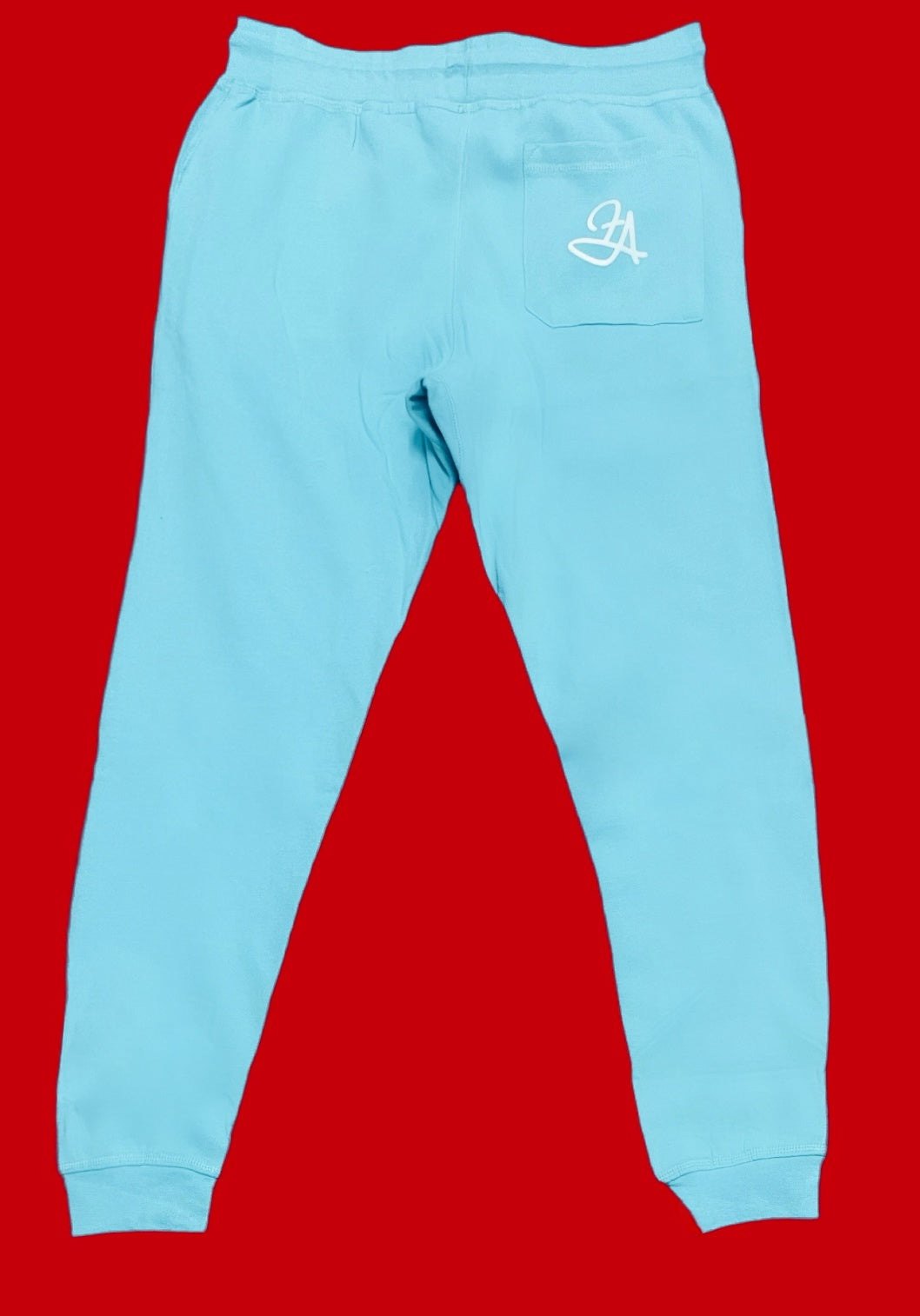 Fallon Aurielle & F.A. Unisex Signature 3 Piece Jogger Set (Seafoam Green & White)