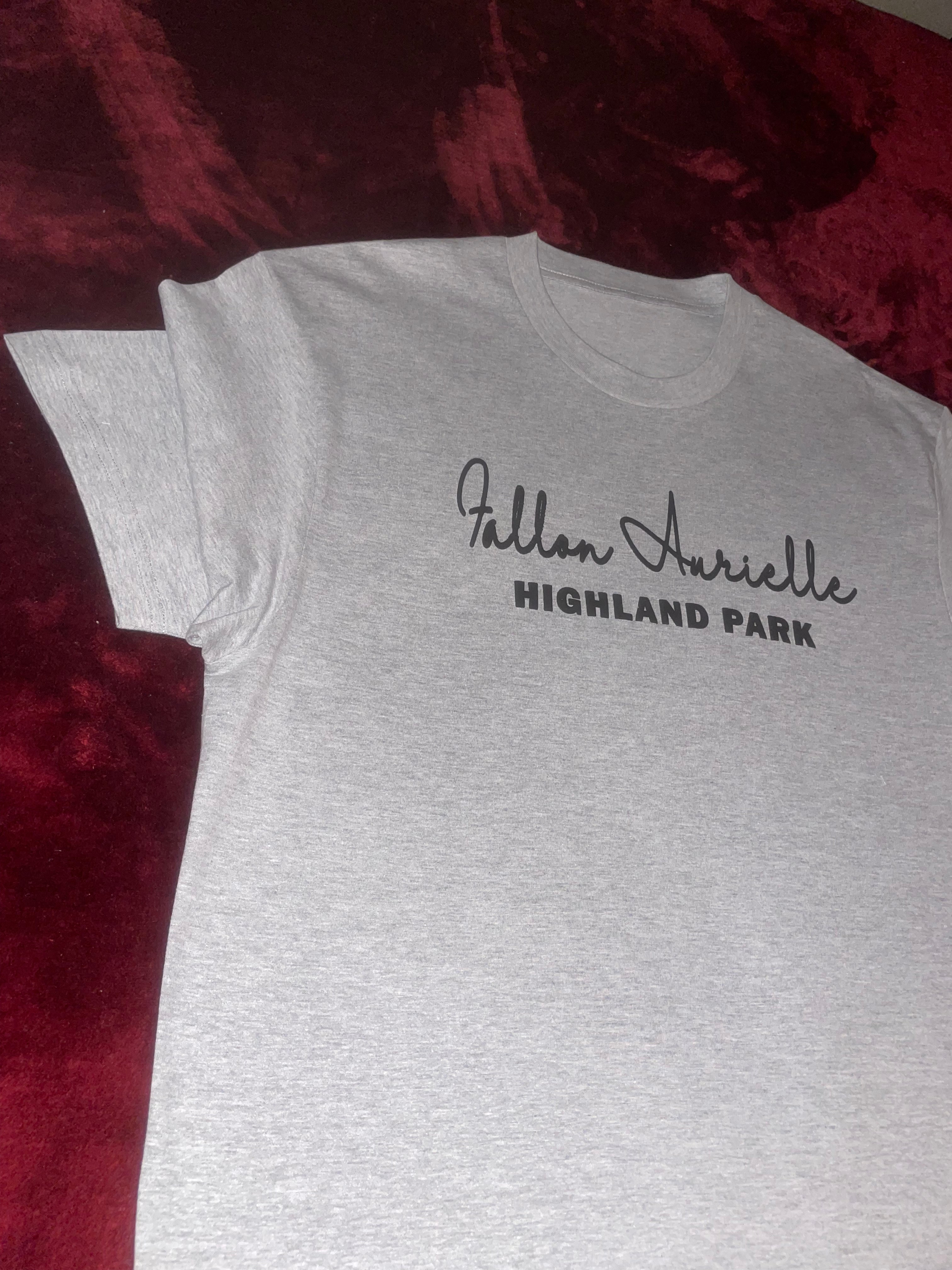 Fallon Aurielle Unisex Signature Highland Park Short Set (Gray & Black)