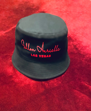 Fallon Aurielle Signature Las Vegas Rep Yo Set Bucket Hat (Black & Red)