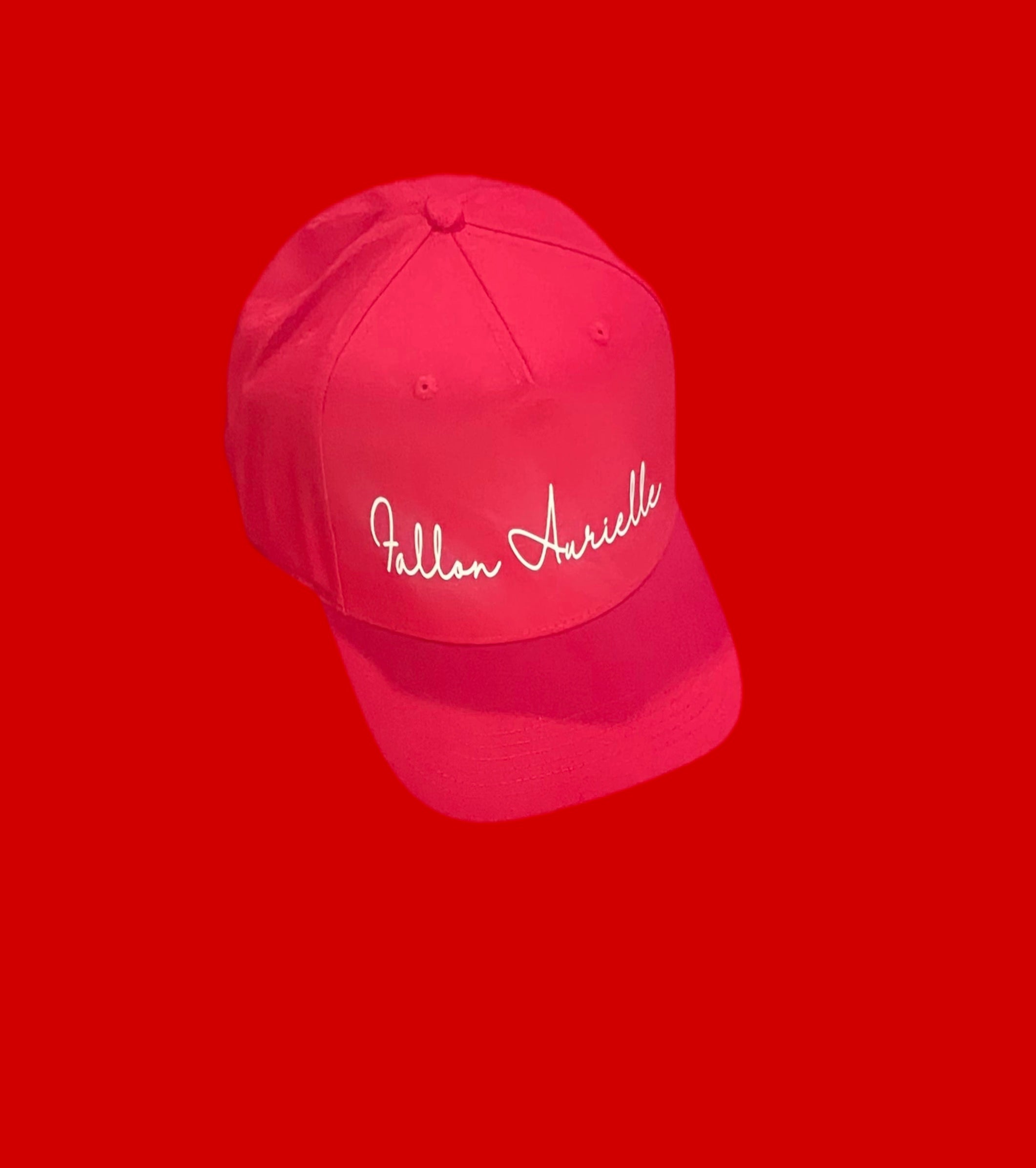 Fallon Aurielle Signature Classic 3 Piece Tennis Skirt Set (Red & White)