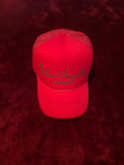 Fallon Aurielle Signature Trucker Snapback Hat (Red & Black)
