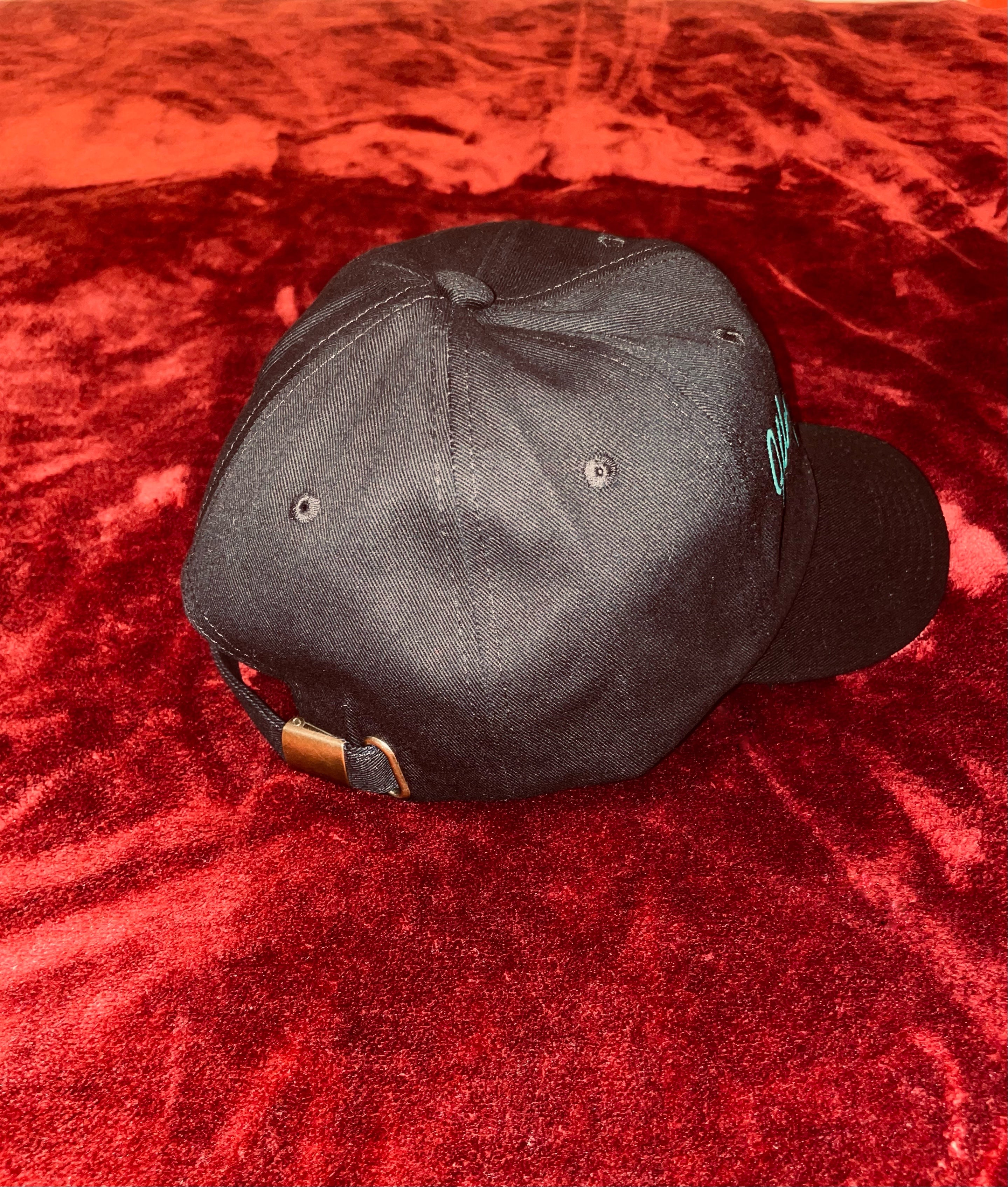 Fallon Aurielle Signature Detroit Dad Hat (Black & Hunter Green)