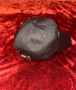 Fallon Aurielle Signature Detroit Dad Hat (Black & Hunter Green)