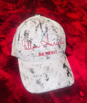 Fallon Aurielle Signature Detroit Dad Hat (White, Black & Red)