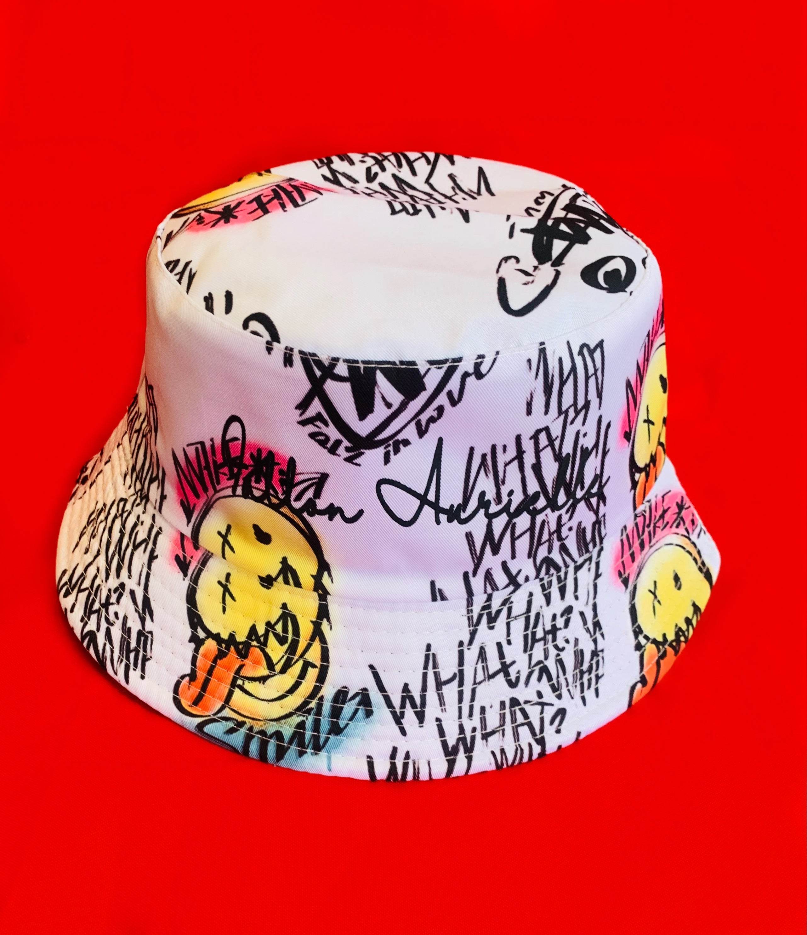Fallon Aurielle Signature What A Crazy Life Bucket Hat