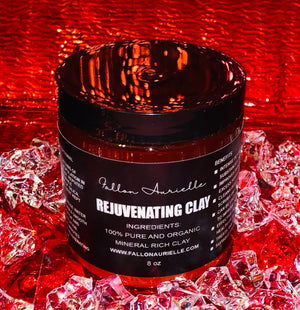 Fallon Aurielle Rejuvenating Clay Mask & Natural Rose Water Skincare Set