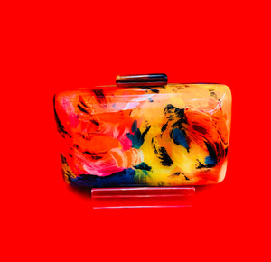 Abstract Clutch Purse