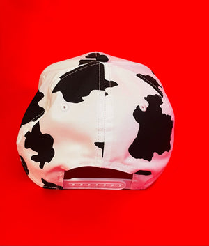 Fallon Aurielle Signature Stylish Cow Snapback Hat