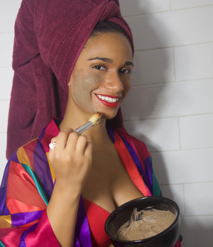 Fallon Aurielle Rejuvenating Clay Mask & Natural Rose Water Skincare Set