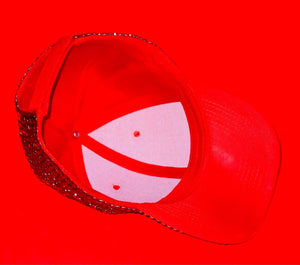 Paparazzi Velcro Hat (Red)