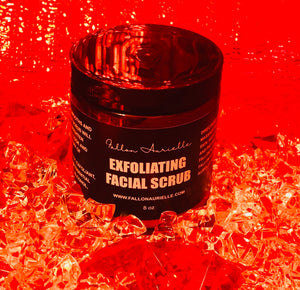 Fallon Aurielle 2-In-1 Exfoliating Facial Scrub & Mask Skincare Jar